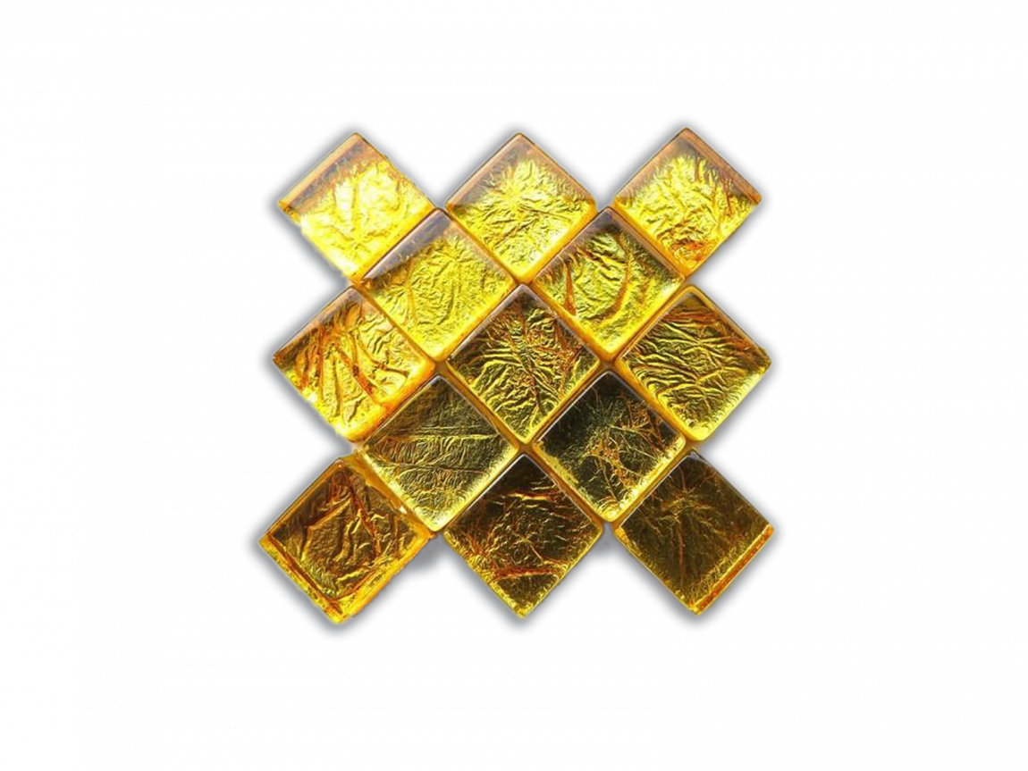 mosaic art workshops gold foil mosaic tiles